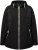 Ulla Popken Hyprar Quilt Mix Jacket Black - Chaquetas - 
