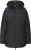Ulla Popken HYPRAR Channel Quilted Jacket Black - Chaquetas - 