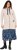 Ulla Popken Oversized Teddy Plush Heart Detail Jacket Pebble Grey - Chaquetas - 