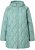 Ulla Popken HYPRAR Quilted Water Repellent Jacket Mint Green - Chaquetas - 
