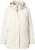 Ulla Popken Long Triple Function Softshell Jacket Natural White - Chaquetas - 