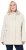 Ulla Popken Long Triple Function Softshell Jacket Natural White - Chaquetas - 