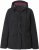 Ulla Popken HYPRAR Toggle Button Microfleece Lined Jacket Black - Chaquetas - 