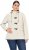 Ulla Popken HYPRAR Toggle Button Microfleece Lined Jacket Light Champagne - Chaquetas - 