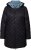 Ulla Popken HYPRAR Reversible Quilted Jacket Grey Blue - Chaquetas - 