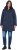 Ulla Popken HYPRAR Drawstring Waist Parka Navy - Chaquetas - 