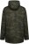 Kam Jeans KV143 Camo Print Hooded Coat Khaki - Chaquetas - Chaquetas Tallas Grandes 2XL-8XL