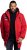 JAY-PI Warm Quilted Parka Dual Function Windproof and Water Repellent Red - Chaquetas - Chaquetas Tallas Grandes 2XL-8XL