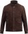 JP1880 Leather Jacket Goat Suede Espresso Brown - Chaquetas - Chaquetas Tallas Grandes 2XL-8XL