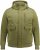 STHUGE Bomber Jacket With Hood Green - Chaquetas - Chaquetas Tallas Grandes 2XL-8XL