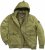 STHUGE Bomber Jacket With Hood Green - Chaquetas - Chaquetas Tallas Grandes 2XL-8XL