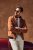 JP1880 Jacket Leather Lamb Nappa Brown - Chaquetas - Chaquetas Tallas Grandes 2XL-8XL