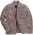 JP1880 Leather Jacket Lamskin Suede Grey - Chaquetas - Chaquetas Tallas Grandes 2XL-8XL