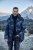 JP1880 Quilted Parka with Camouflage Drawstring Waist Black - Chaquetas - Chaquetas Tallas Grandes 2XL-8XL