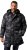 JP1880 Quilted Parka with Camouflage Drawstring Waist Black - Chaquetas - Chaquetas Tallas Grandes 2XL-8XL