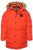 JP1880 Parka Quilted Faux Fur Hood Red - Chaquetas - Chaquetas Tallas Grandes 2XL-8XL