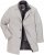 JP1880 Wool Blend Coat with Nylon Insert Grey - Chaquetas - Chaquetas Tallas Grandes 2XL-8XL