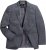 JP1880 Jacket Business Donegal Graphite Grey - Chaquetas - Chaquetas Tallas Grandes 2XL-8XL