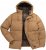 STHUGE Jacket Puffer With Warm Quilting Beige - Chaquetas - Chaquetas Tallas Grandes 2XL-8XL