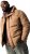 STHUGE Jacket Puffer With Warm Quilting Beige - Chaquetas - Chaquetas Tallas Grandes 2XL-8XL