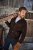 JP1880 Leather Jacket Goat Suede Shirt Collar Dark Brown - Chaquetas - Chaquetas Tallas Grandes 2XL-8XL
