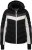 Ulla Popken HYPRAR Chevron Stripe Triple Function Quilted Fully Lined Ski Jacket Black - Chaquetas - 