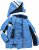 Ulla Popken HYPRAR Chevron Stripe Triple Function Quilted Fully Lined Ski Jacket Pastel Petrol - Chaquetas - 