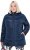 Ulla Popken Quilted Water Repellent Jacket Navy Blue - Chaquetas & abrigos - 