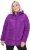 Ulla Popken Quilted Water Repellent Jacket Dark Purple - Chaquetas - 