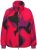 Ulla Popken Abstract Print Zip Fleece Jacket Pink Berry - Chaquetas - 