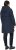 Ulla Popken Hooded with Zippered Pockets and Zippered Side Slits Jacket Navy - Chaquetas - 