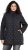 Ulla Popken HYPRAR Water-Repellent Quilted Jacket Black - Chaquetas - 