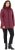 Ulla Popken HYPRAR Water-Repellent Quilted Jacket Wine Red - Chaquetas - 