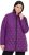 Ulla Popken HYPRAR Water-Repellent Quilted Jacket Plum - Chaquetas - 