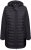 Ulla Popken HYPRAR Mixed Texture Water-Repellent Jacket Black - Chaquetas - 