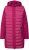 Ulla Popken HYPRAR Mixed Texture Water-Repellent Jacket Ruby - Chaquetas - 