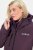 Ulla Popken HYPRAR Softshell Fleece Lined Jacket Dark Blackberry - Cinturones de mujer - Cinturones de 95 a 155 cm