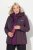 Ulla Popken HYPRAR Softshell Fleece Lined Jacket Dark Blackberry - Cinturones de mujer - Cinturones de 95 a 155 cm