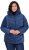 Ulla Popken HYPRAR Quilted Puffer Jacket Navy - Chaquetas - 