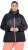 Ulla Popken Neon Ripple Performance Snow Jacket Black - Chaquetas - 