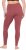 Ulla Popken Basic Stretch Knit Ankle Length Leggings Brick Red - Vaqueros & Pantalones de Mujer Tallas Grandes – Plus Size - 