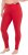 Ulla Popken Basic Stretch Knit Ankle Length Leggings Salsa Red - Vaqueros & Pantalones de Mujer Tallas Grandes – Plus Size - 