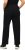 Ulla Popken Pull On Knit Straight Leg Pocket Pants Black - ROPA DE MUJER 40-66 - 