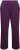 Ulla Popken Pull On Knit Straight Leg Pocket Pants Dark Blackberry - Vaqueros & Pantalones de Mujer Tallas Grandes – Plus Size - 