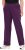 Ulla Popken Pull On Knit Straight Leg Pocket Pants Dark Blackberry - Vaqueros & Pantalones de Mujer Tallas Grandes – Plus Size - 