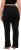 Ulla Popken Bootcut Elastic Waist Cotton French Terry Sport Pants Black - Vaqueros & Pantalones de Mujer Tallas Grandes – Plus Size - 