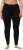 Ulla Popken Viscose Spandex Leggings Black - Vaqueros & Pantalones de Mujer Tallas Grandes – Plus Size - 