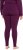 Ulla Popken Quick Dry Moisture Wicking Stretch Ski Leggings Grape Red - Vaqueros & Pantalones de Mujer Tallas Grandes – Plus Size - 