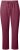 Ulla Popken Basic Drawstring Elastic Waist Cotton Blend Joggers Dark Berry - Vaqueros & Pantalones de Mujer Tallas Grandes – Plus Size - 