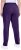 Ulla Popken Basic Drawstring Elastic Waist Cotton Blend Joggers Deep Violet - Vaqueros & Pantalones de Mujer Tallas Grandes – Plus Size - 